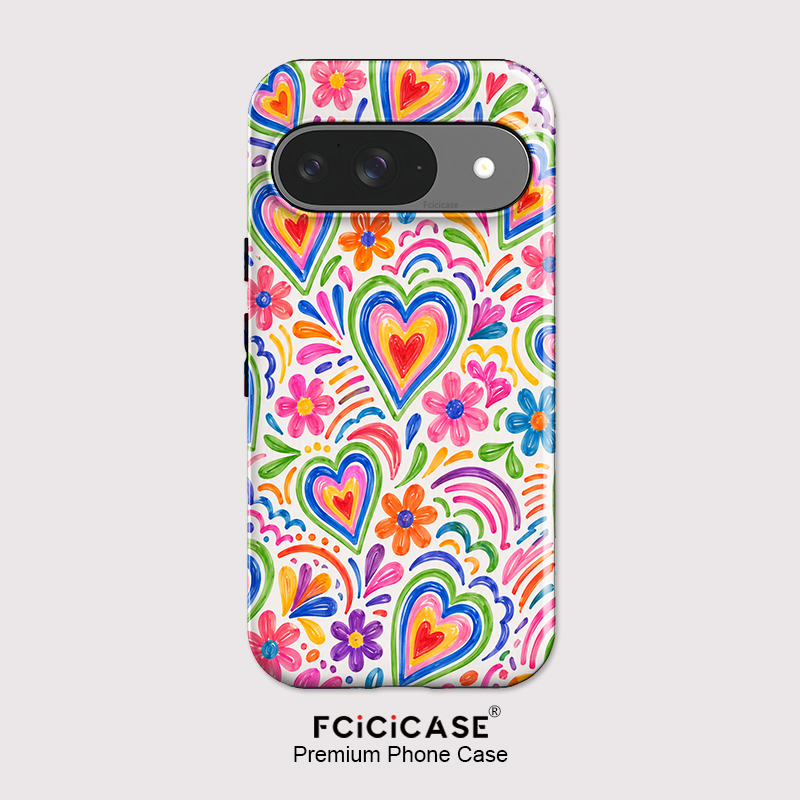 Google Pixel 8A - Чехол Fcicicase с узором в виде